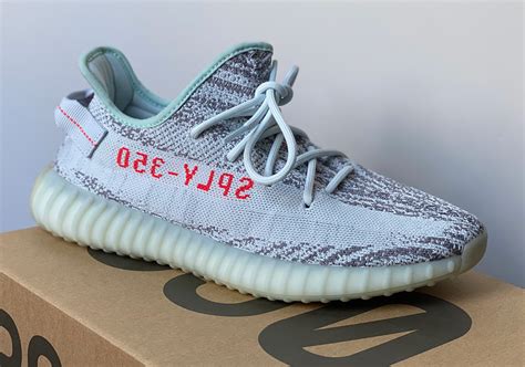 Yeezy boost blue tint